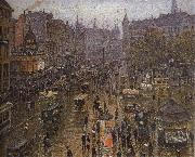 Paul Hoeniger The Spittelmarkt oil painting